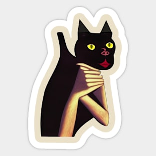 Cat design Sticker